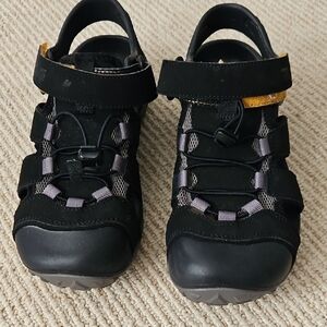 Teva Black and Orange Shoes